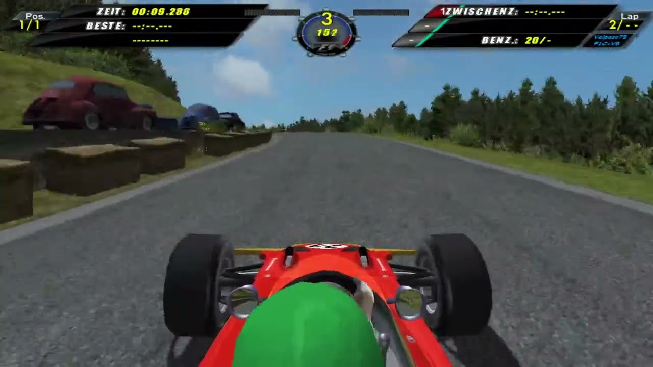 F1 Challenge VB 1970 Lotus Spa Francorchamps Onboard Lap