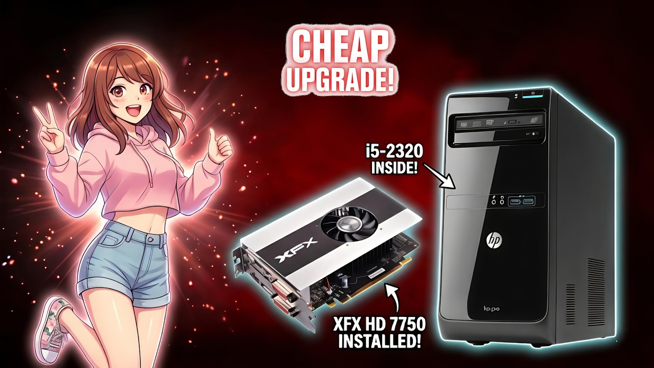 I've upgraded my free PC on a budget!