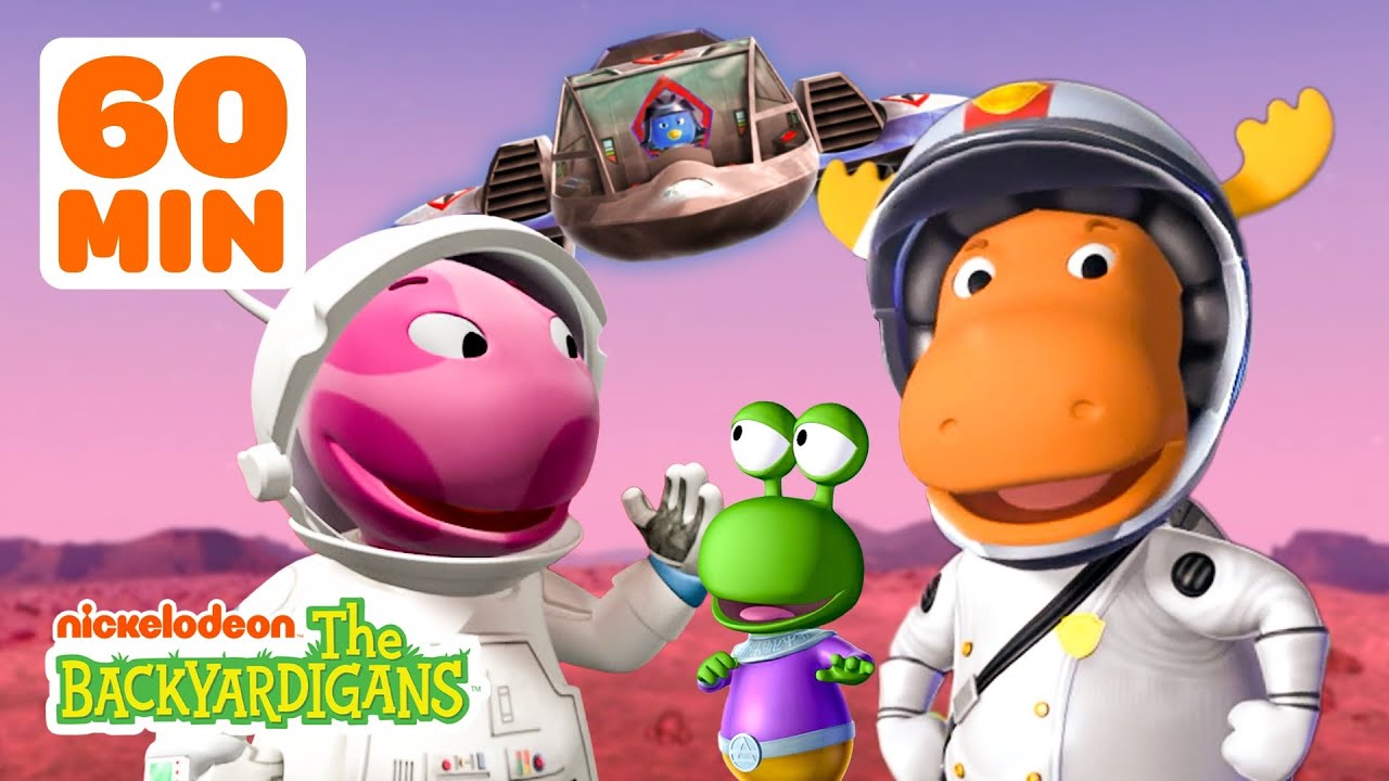 Space Mission to Mars & Alien Battles! w/ Uniqua & Tyrone | 60 Minutes | The Backyardigans