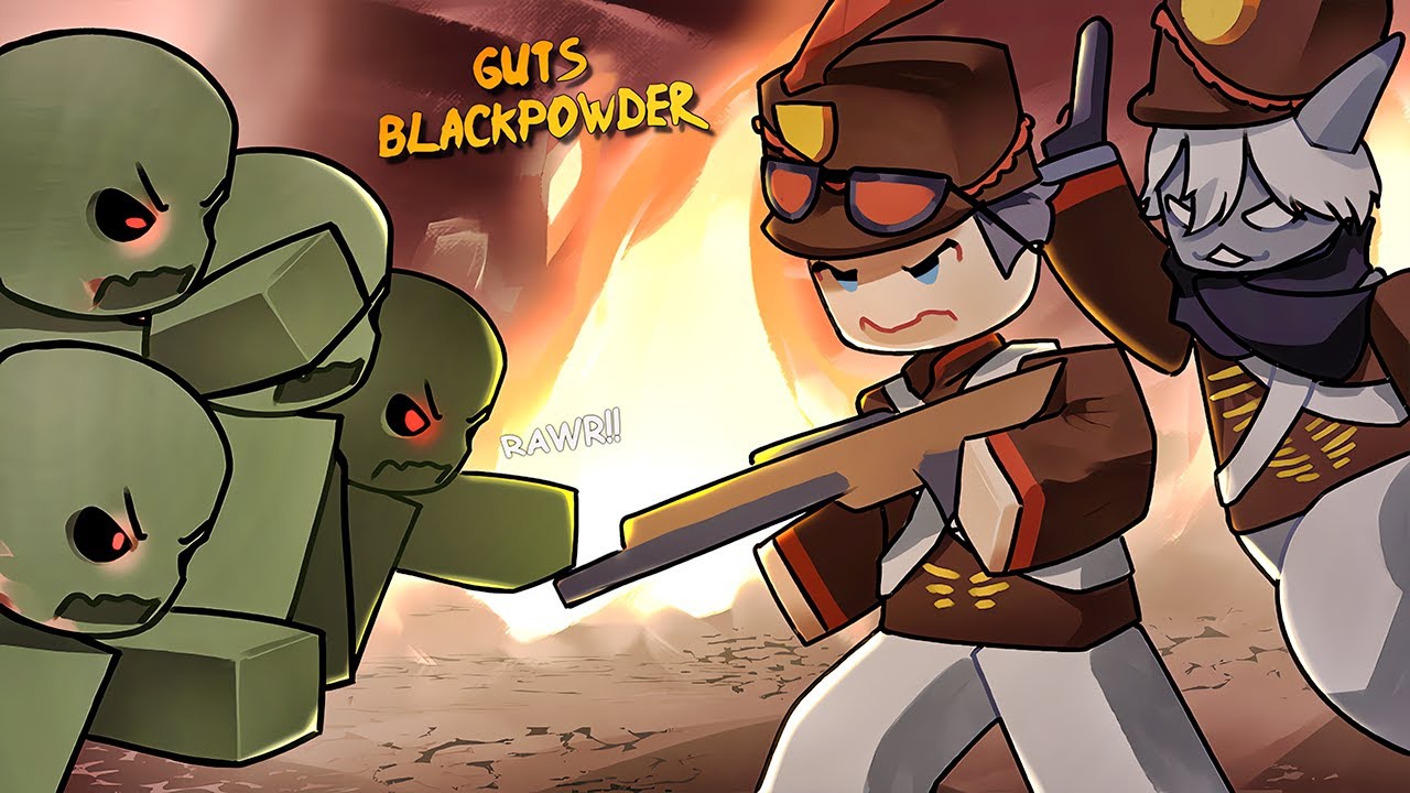 ABSOLUTE CINEMA!! Perang Lawan Gerombolan Zombie Lapar 🧟&zwj;♂️🔥🧟&zwj;♂️ | Guts & Blackpowder Indonesia