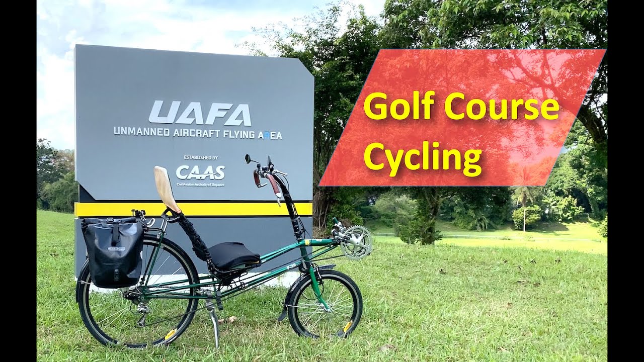Cycling to an (Old Golf Course).