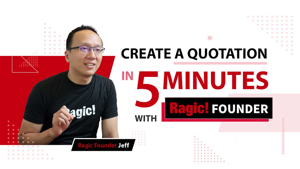 Create a Quotation in 5 Minutes with Ragic Founder