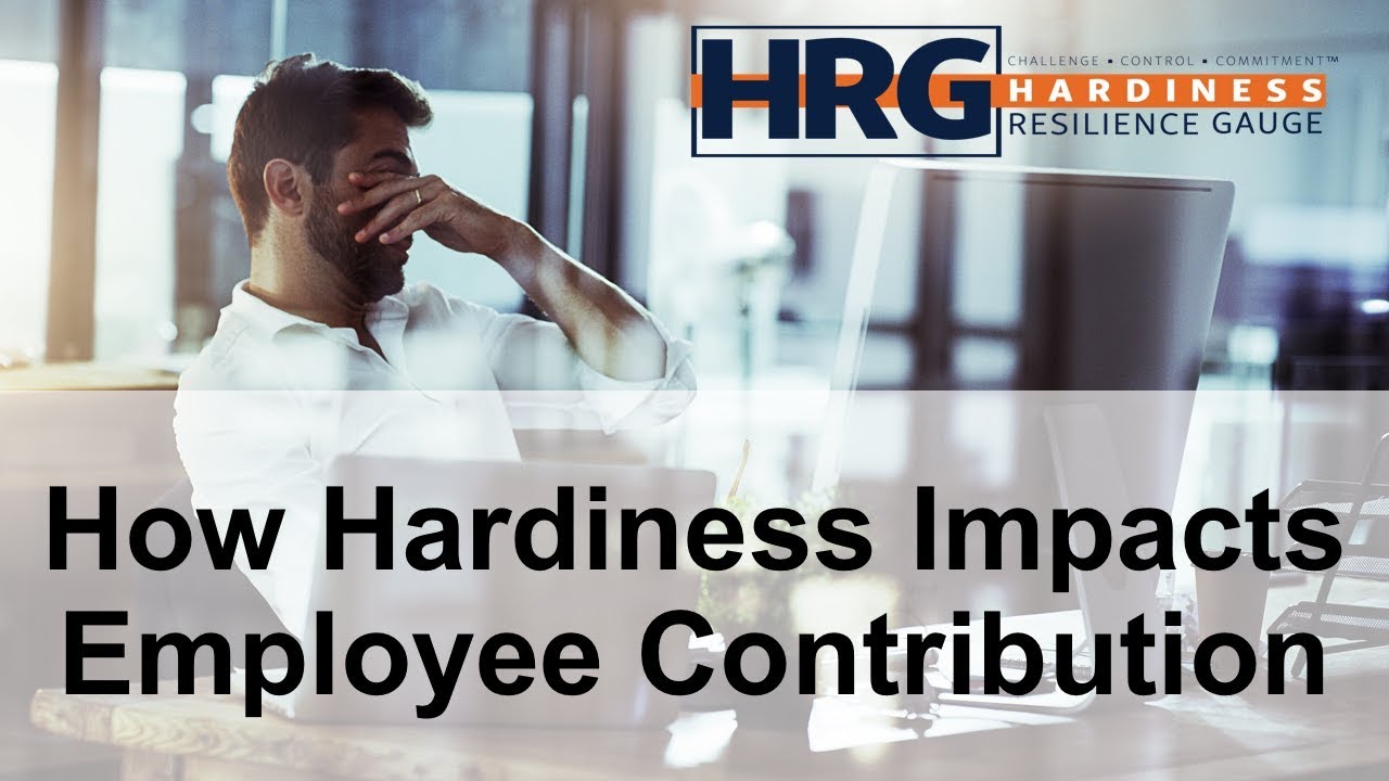 How Hardiness Impacts Employee Contribution | Dr. Kelly McDonald & Jason Racutt Webinar Snippet