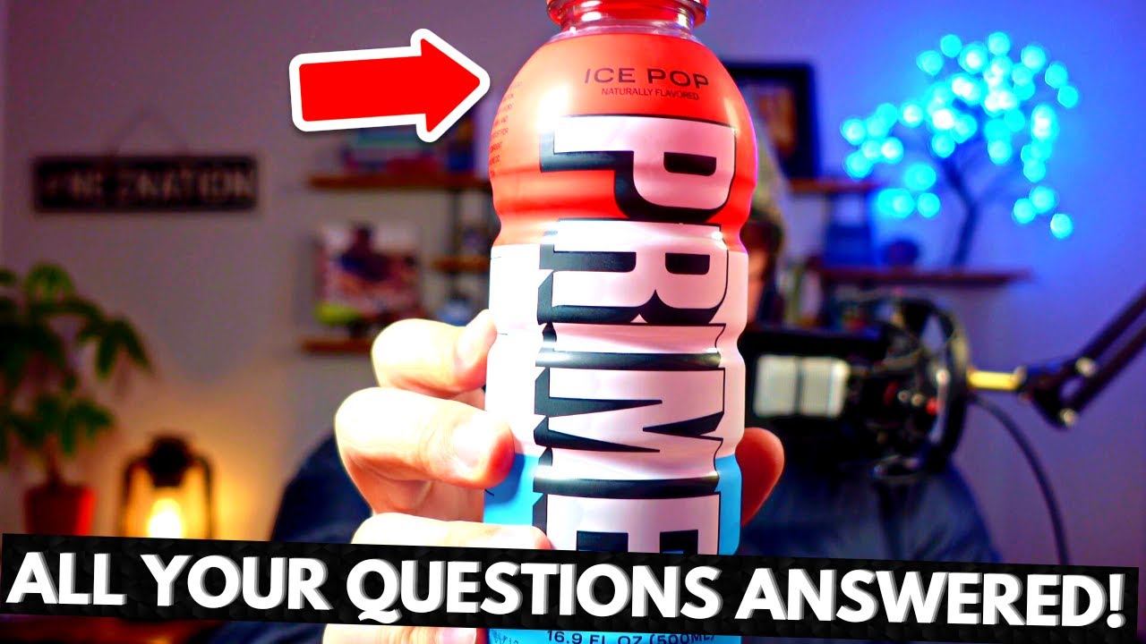 Any Good? Taste Test of Prime Hydration Sports Drink - Ice Pop Flavor
