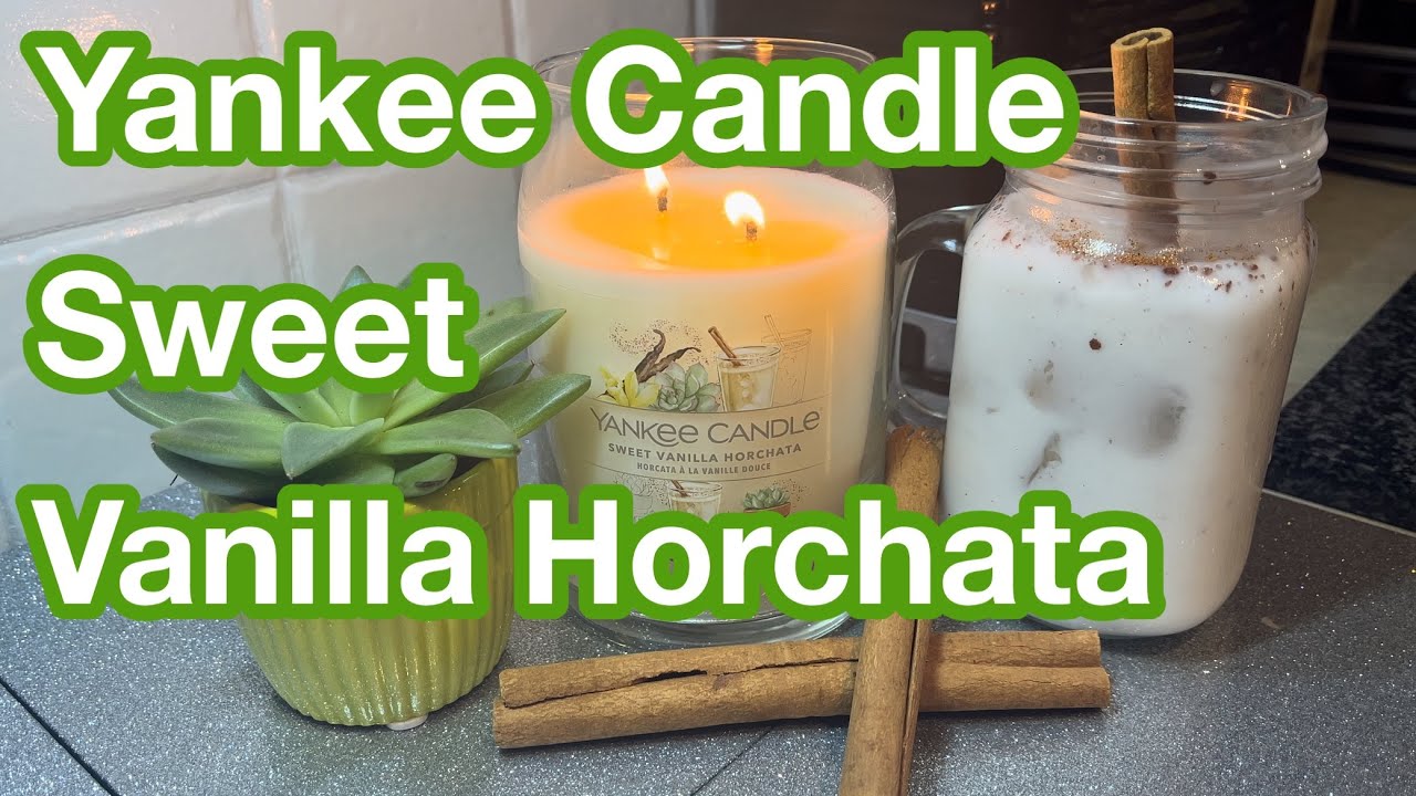 Yankee Candle Sweet Vanilla Horchata Review & Chit Chat 🥛