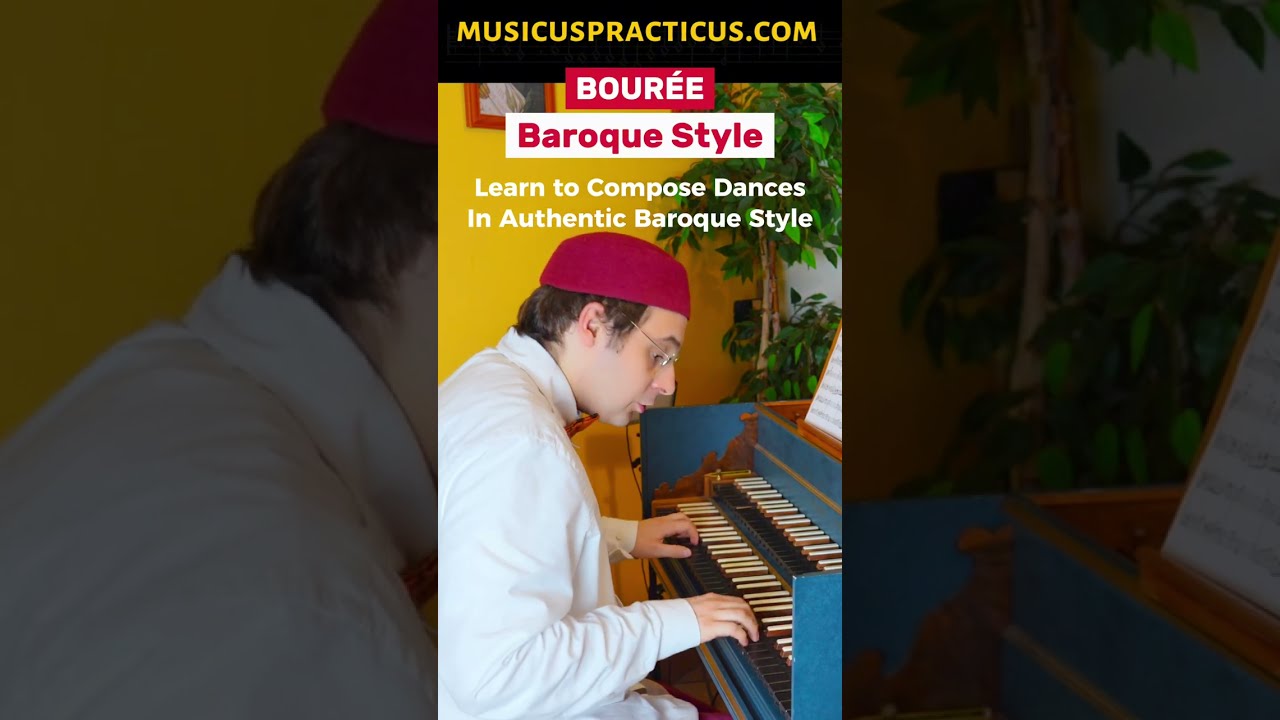 Bour&eacute;e in Authentic Baroque Style - Baroque Composition Rich Coch's B flat Major Suite