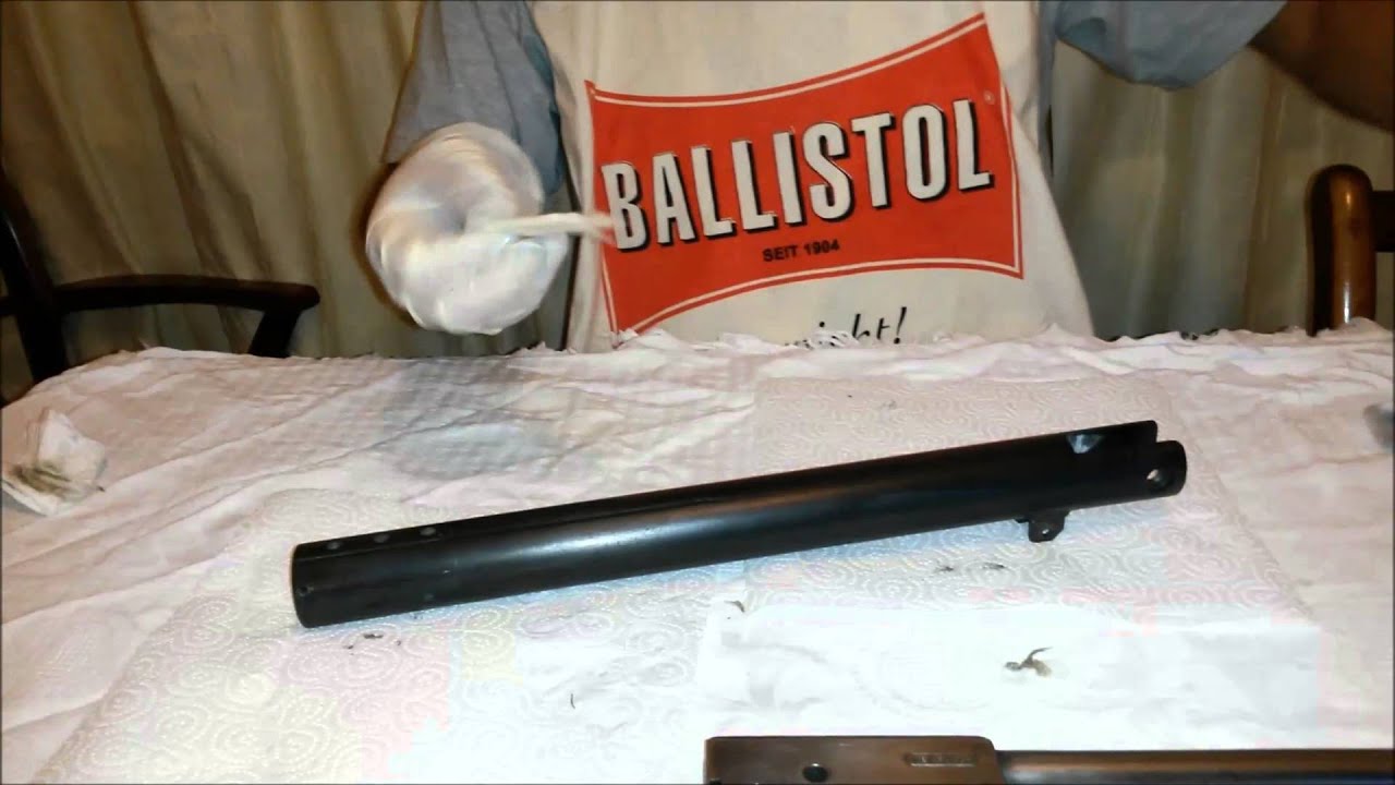 Ballistol bluing