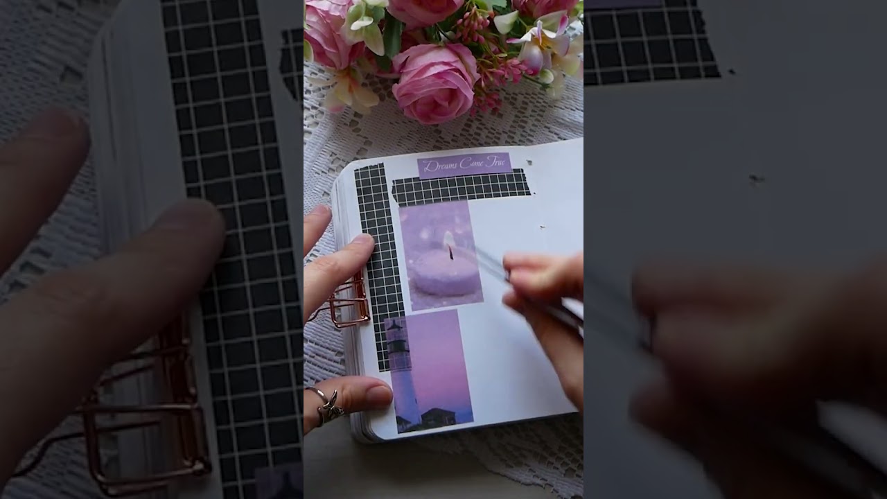 Aesthetic Journal ASMR 💜Purple Mood