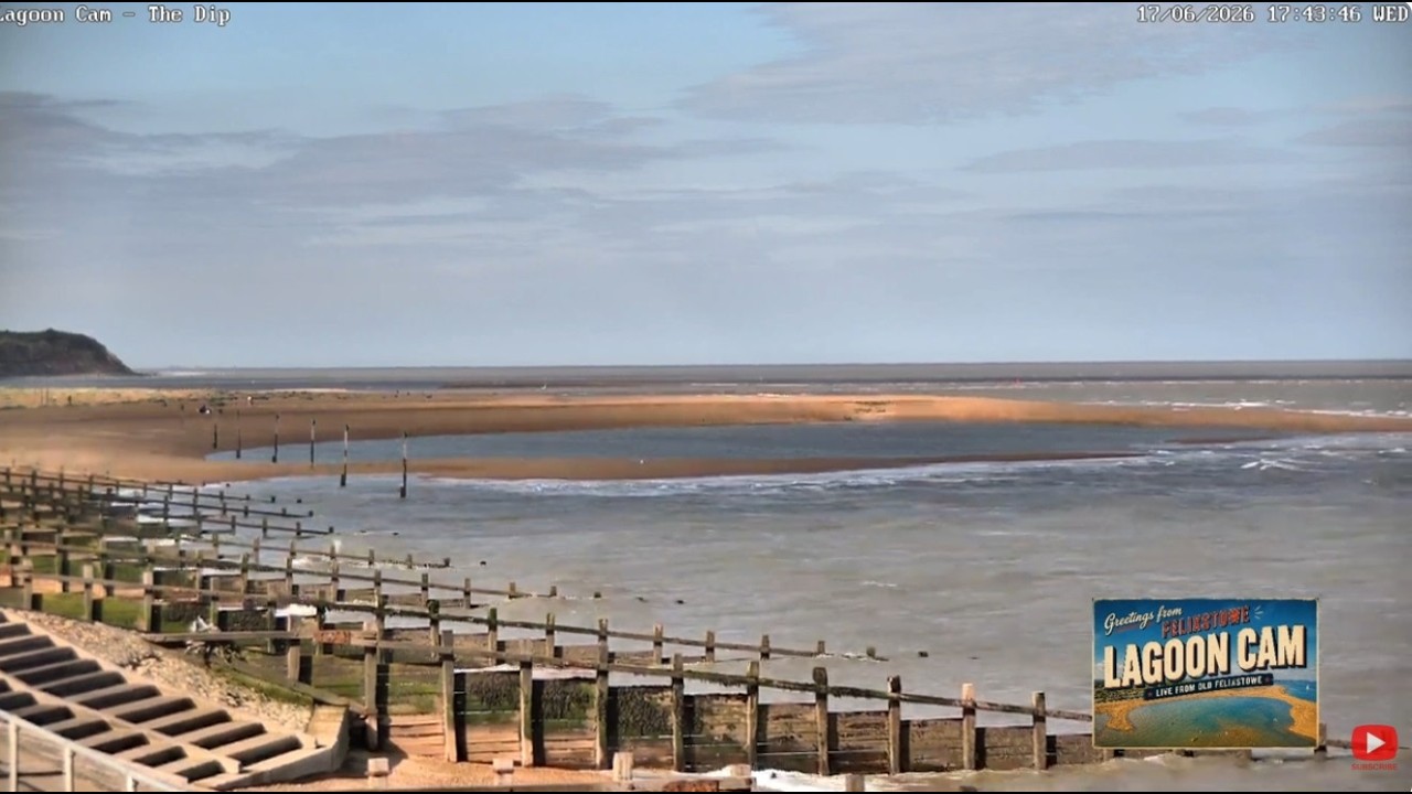 Lagoon Cam &mdash; Live from Old Felixstowe