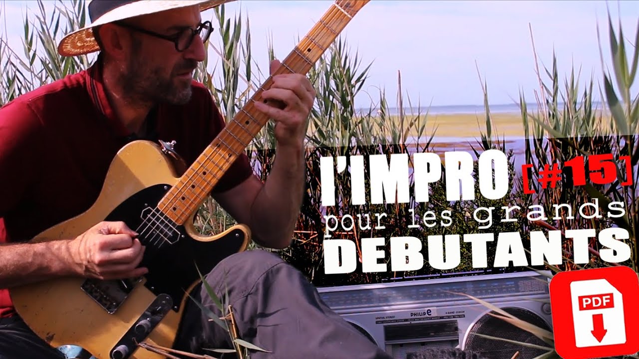 PLAN BLUES A LA BB KING - POUR LES DEBUTANTS