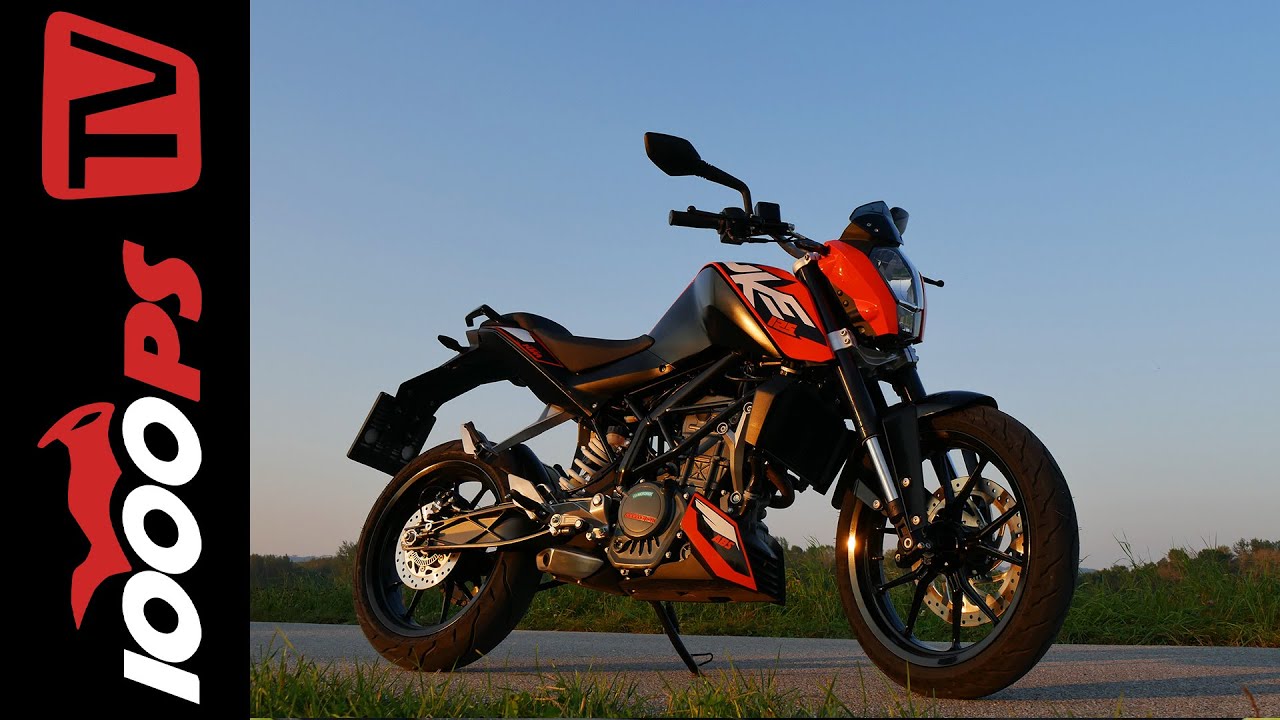 KTM DUKE 125 Test 2016 - Leistung, Sound, Vor und Nachteile