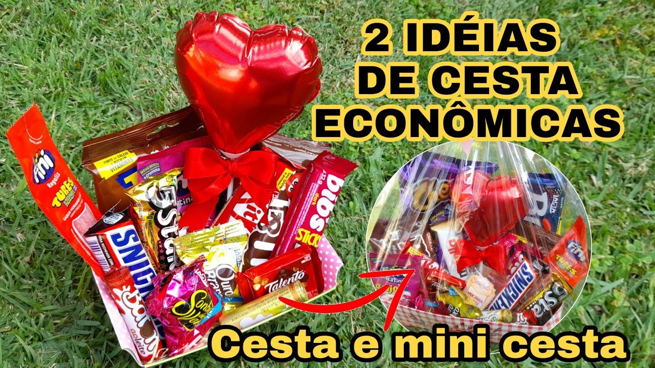 CESTA PARA DIA DOS NAMORADOS/simples e econômica 2021