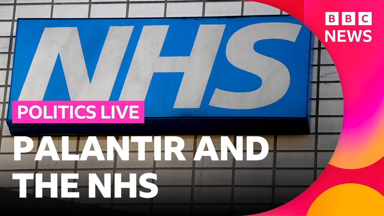 Should Palantir have contracts with the NHS? | BBC Politics Live