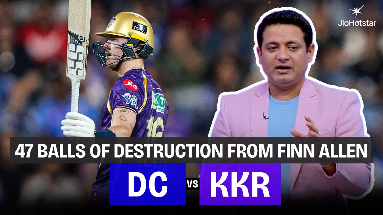 IPL Match Review | #KKR outclass #DC as #FinnAllen smashes record century | #TATAIPL 2026