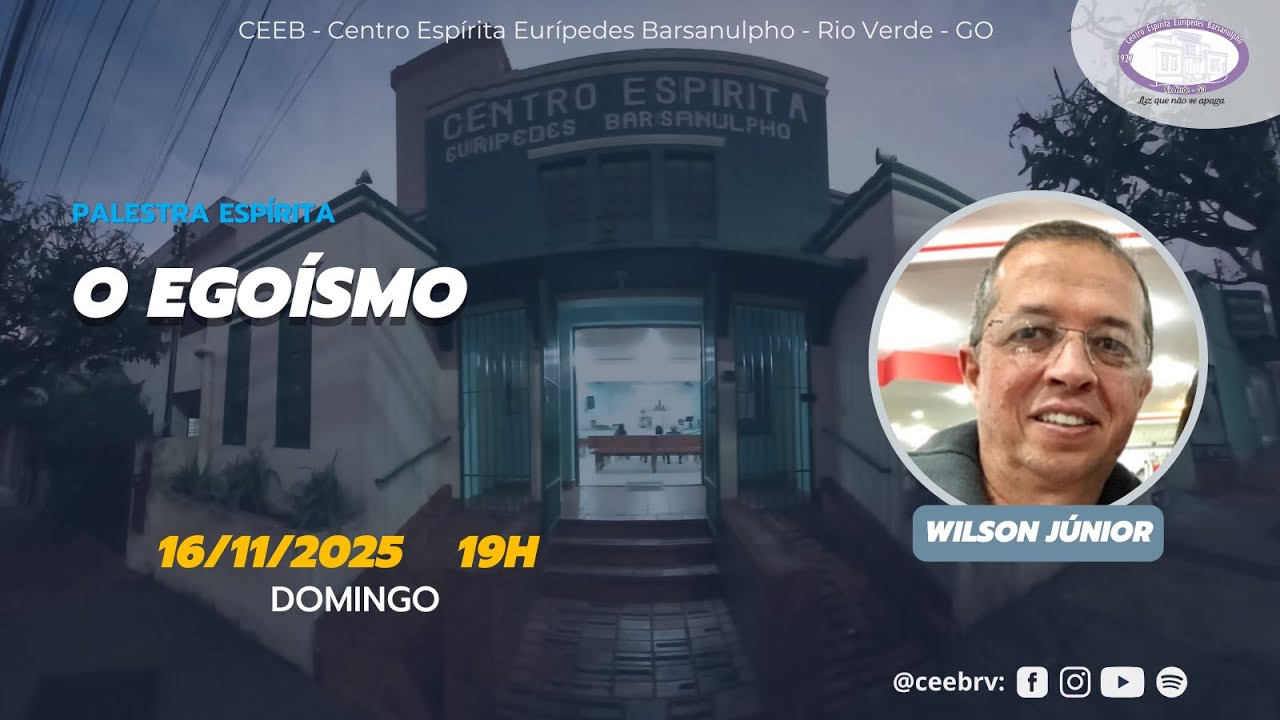 Palestra espírita: "O egoísmo"