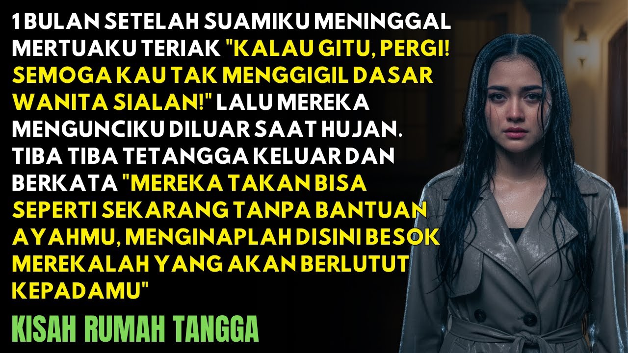 "SEMOGA KAU TAK MENGGIGIL" UCAP MERTUA SAAT USIR AKU. BESOKNYA MEREKA YANG GEMETAR RUMAH DISITA