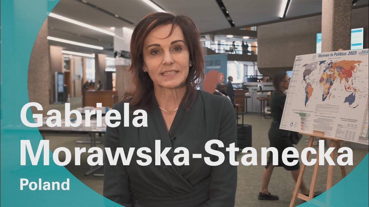 A conversation with... Gabriela Morawska-Stanecka, MP, Poland