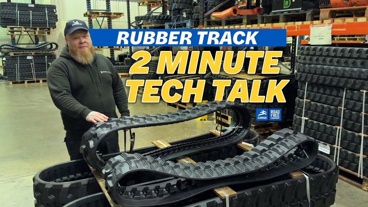 Mini Excavator Rubber Tracks | 2 min Tech Talk