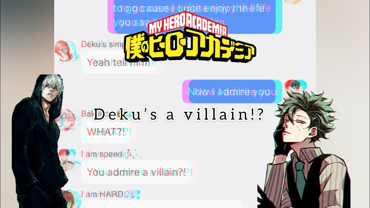 Bnha lyric prank “Other side”  || villain deku? || read description ||