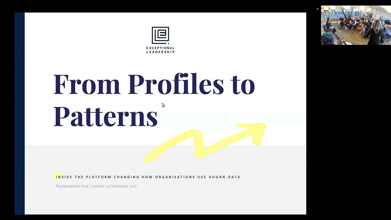 Tzuki Stewart & Penny Lucas: From Profiles to Patterns: Changing How Organisations Use Psychometrics