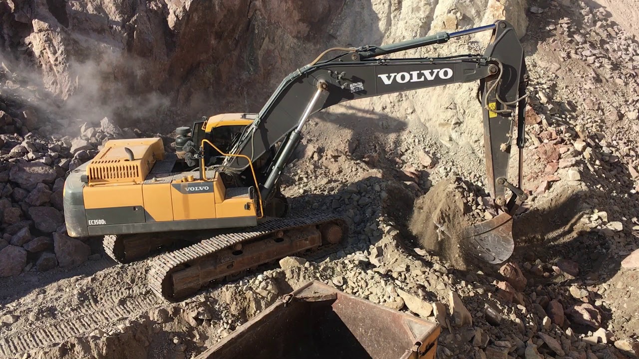 VOLVO EC 350 Dl EKSKAVATÖR MERCEDES AXOR 4140 HAFRİYAT YÜKLEME