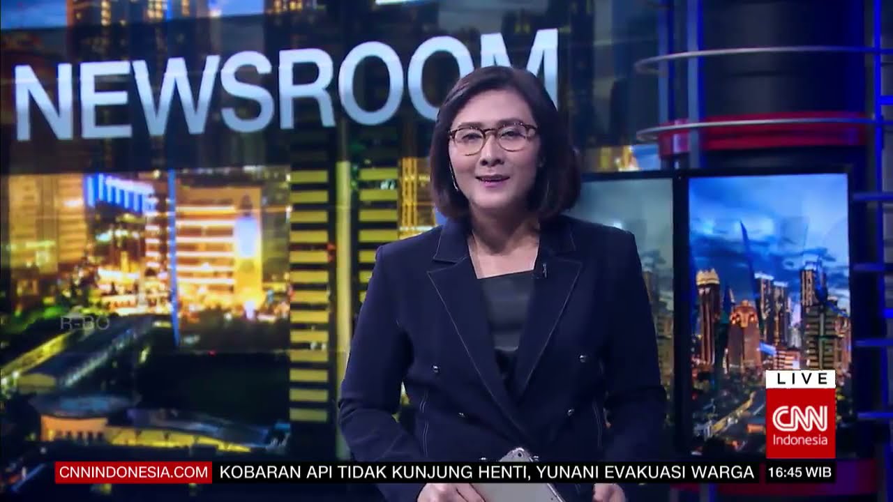 🇮🇩 CNN Indonesia - OBB CNN Indonesia Newsroom (2021/08/08)