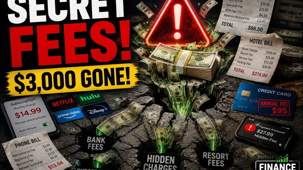Stop Paying These Hidden Fees That Are Costing You $3,000 a Year