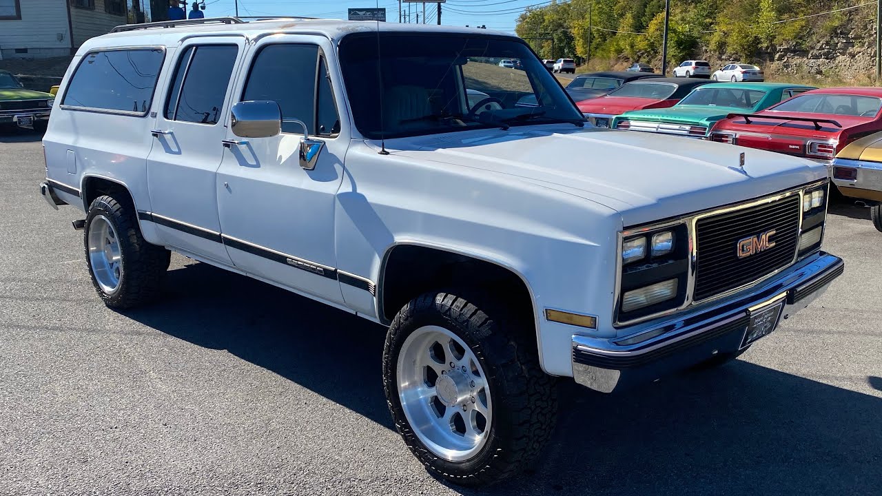 Test Drive 1989 GMC 2500 Suburban 2WD Maple Motors SOLD $18,900 #1426