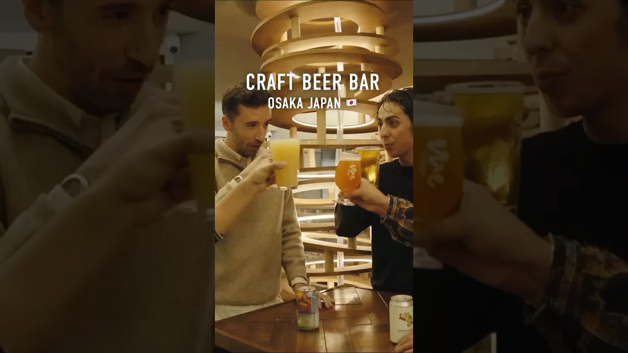 🍺 300 Cans & 20 Taps &ndash; Craft Beer Heaven at iiie! 🍻✨📍 iiie, Namba, Osaka #visitosaka