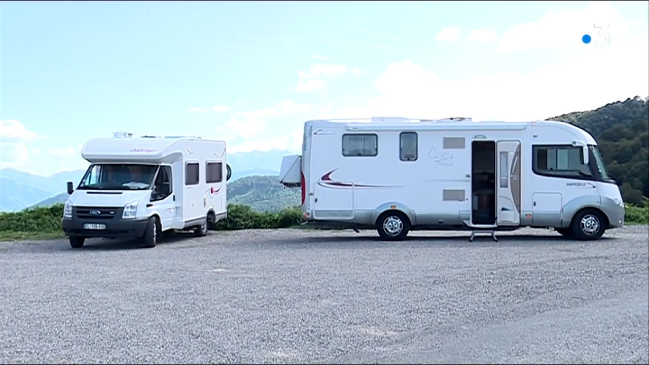 Ariège : les camping-caristes de Septembre