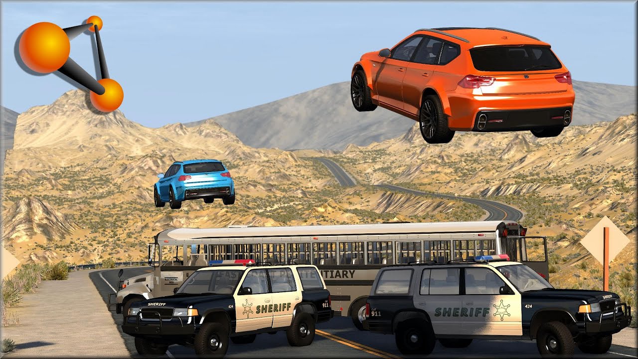 BeamNG Drive Random Vehicle #40 Crash Testing #153 - Insanegaz