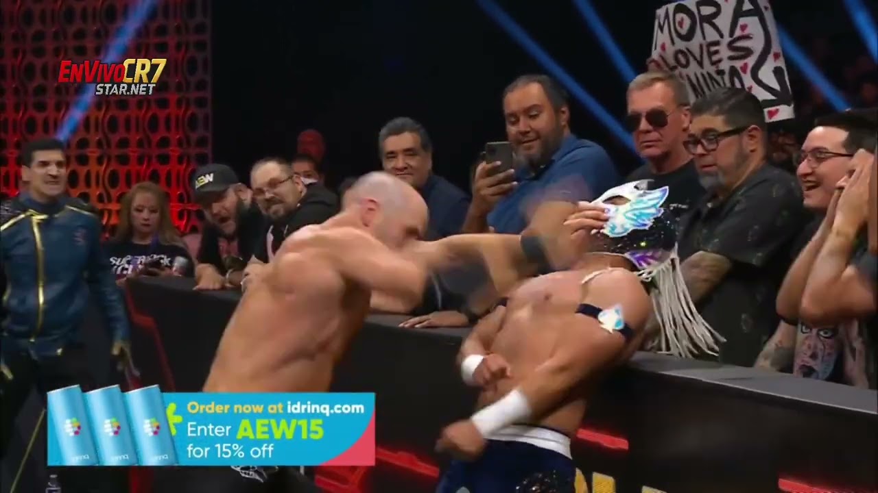 Claudio Castagnoli vs Komander AEW Collision 31-05-2025 (Español latino)