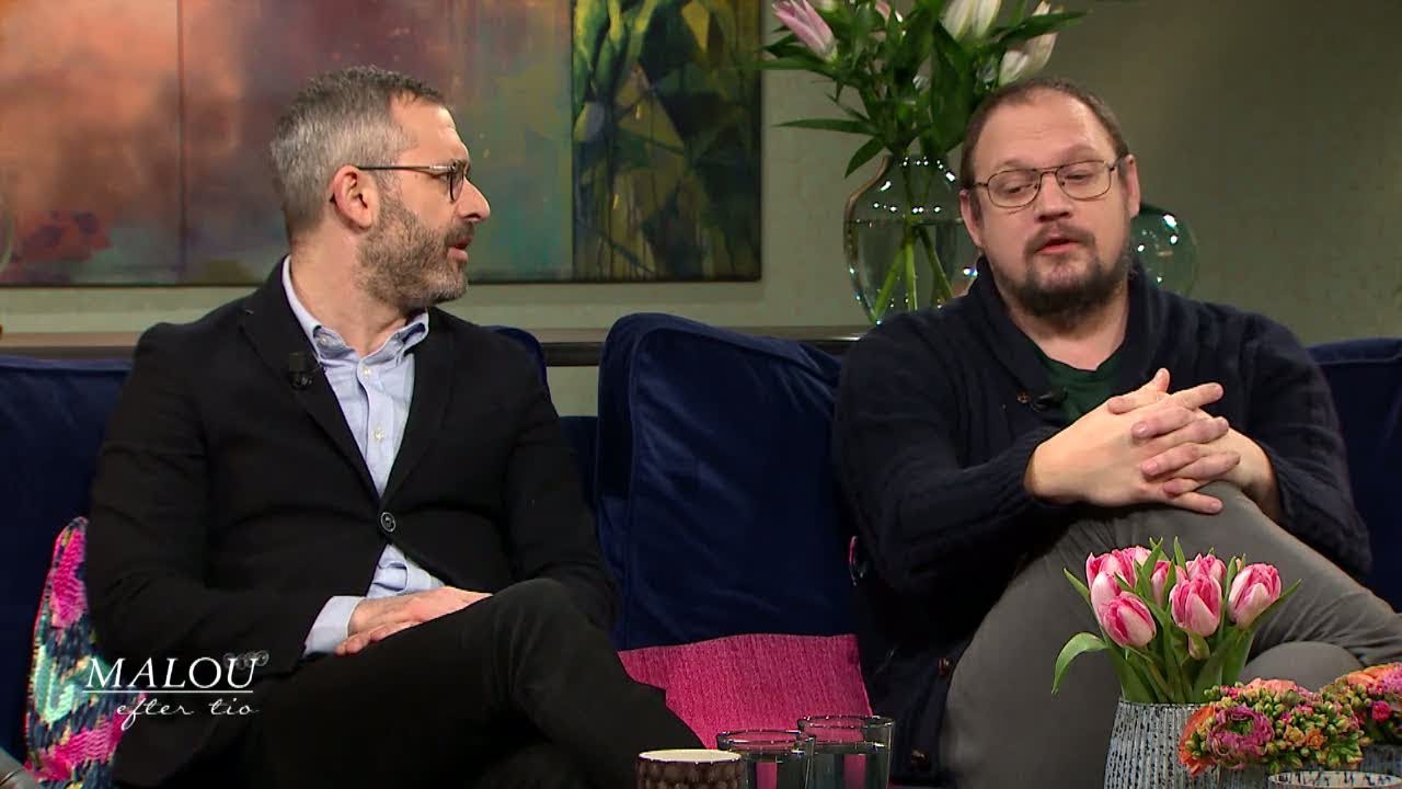 "Vi gör stand-up och ibland skämtar vi om judar" - Malou Efter tio (TV4)