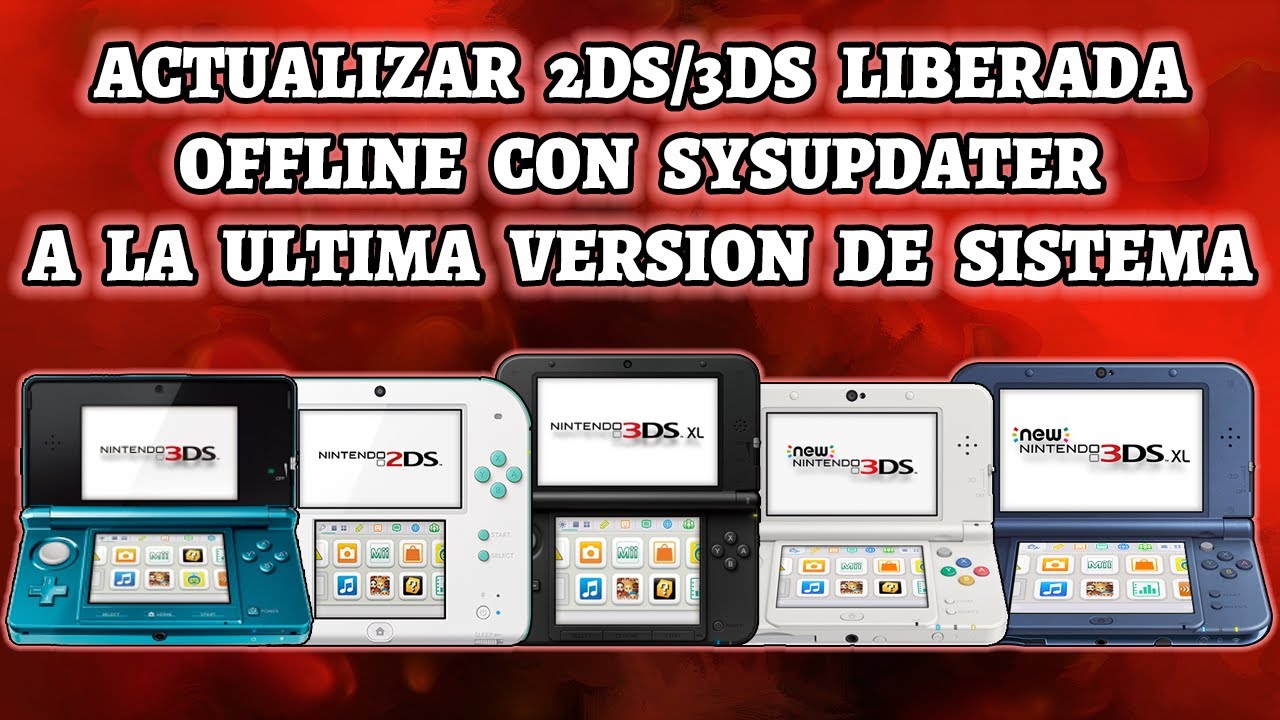 3DS - ACTUALIZAR 2DS/3DS OFFLINE. EXPLICADO AL DETALLE