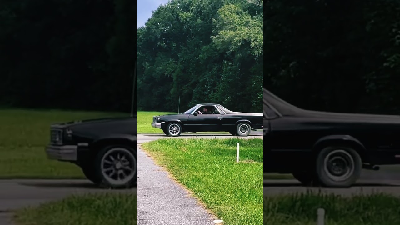 Let freedom rangggg #burnout #elcamino #gbody #dnrauto