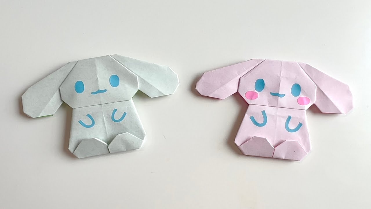 시나모롤 색종이접기💙 귀여운 산리오 종이접기