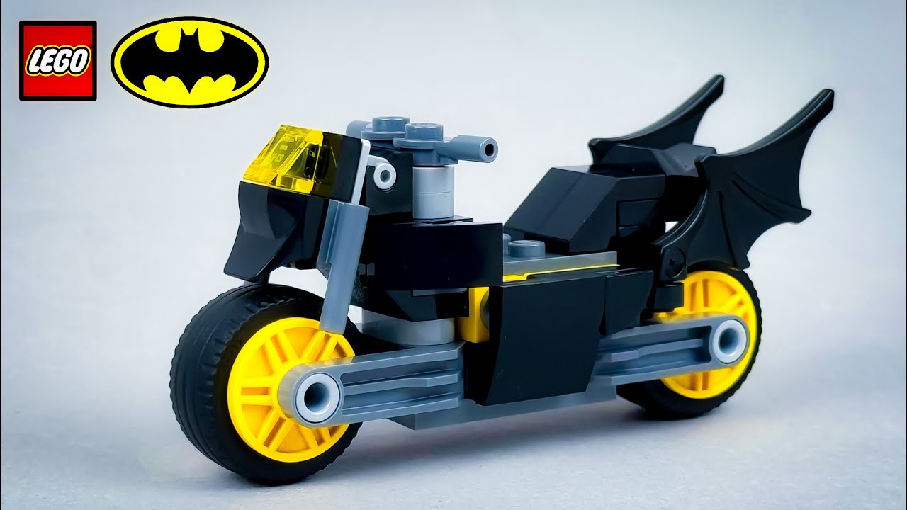 𝗕𝗔𝗧𝗕𝗜𝗞𝗘 | LEGO Batman stop motion speed build