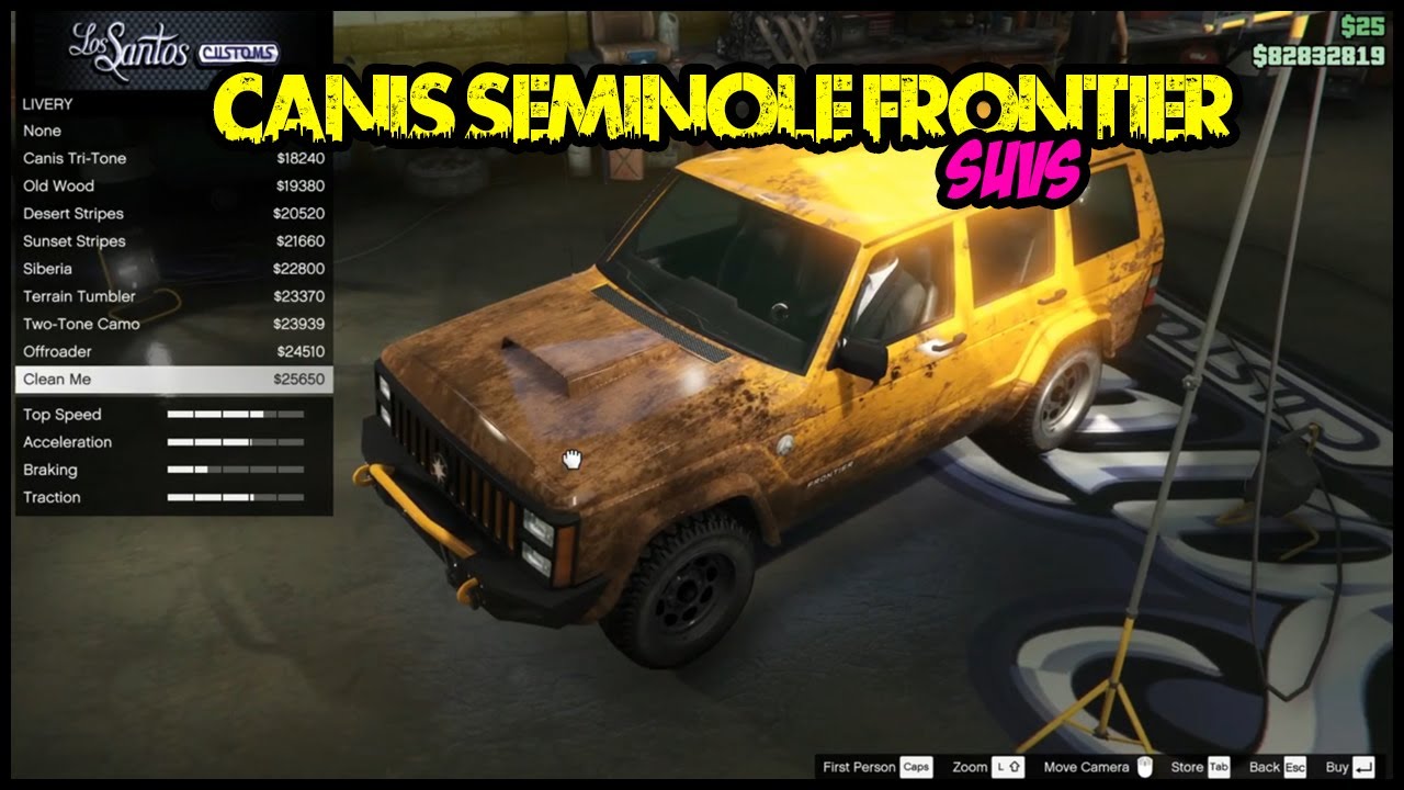 GTA5 - Canis Seminole Frontier *FULL CUSTOMIZATION*