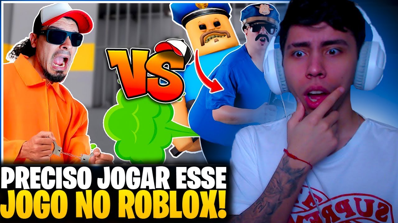 🟦Barry (Roblox) Vs Presidi&aacute;rio (Brutusmano)🟧 - Batalha de Rap React