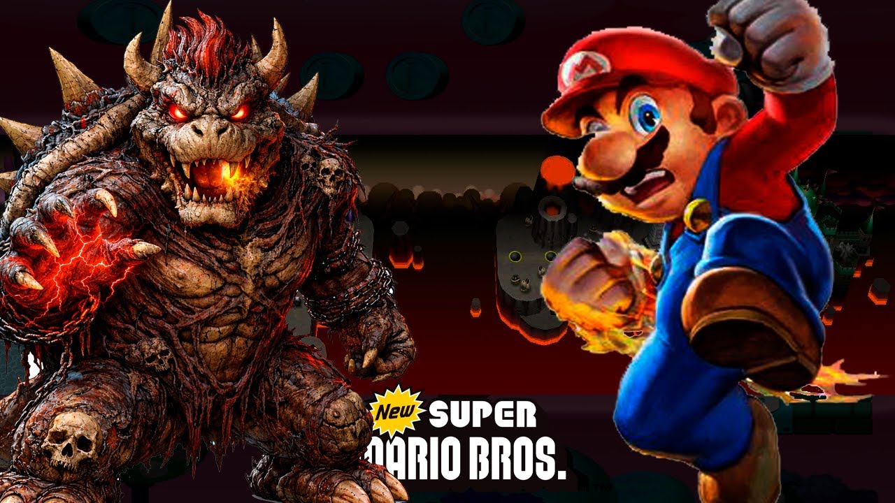 Finalizando New Super Mario Bros Como Stranger Things DS 19