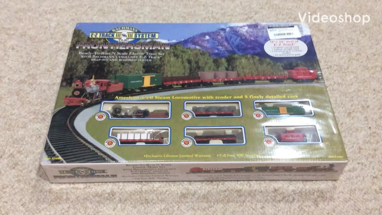 Bachmann Frontiersman N Scale Set Unboxing and Review