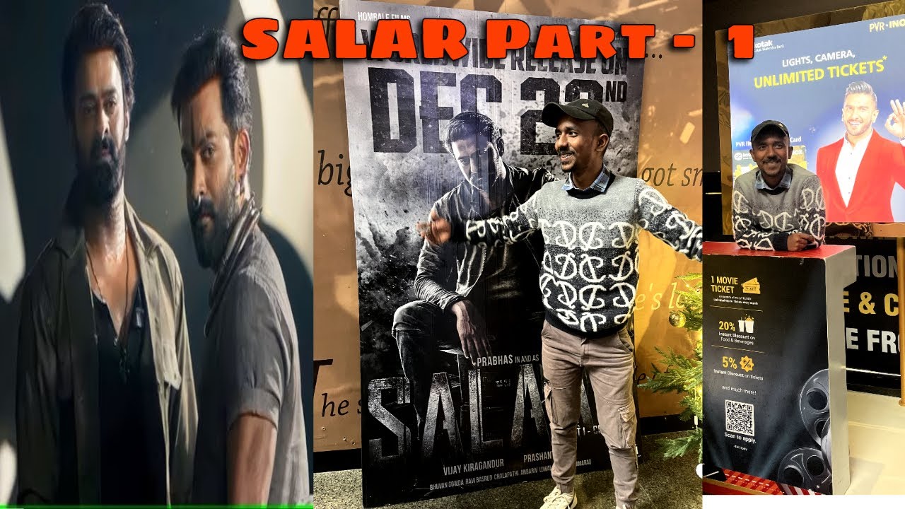 SALAR MOVIE VLOG🍿 || Full Enjoy 🤣||