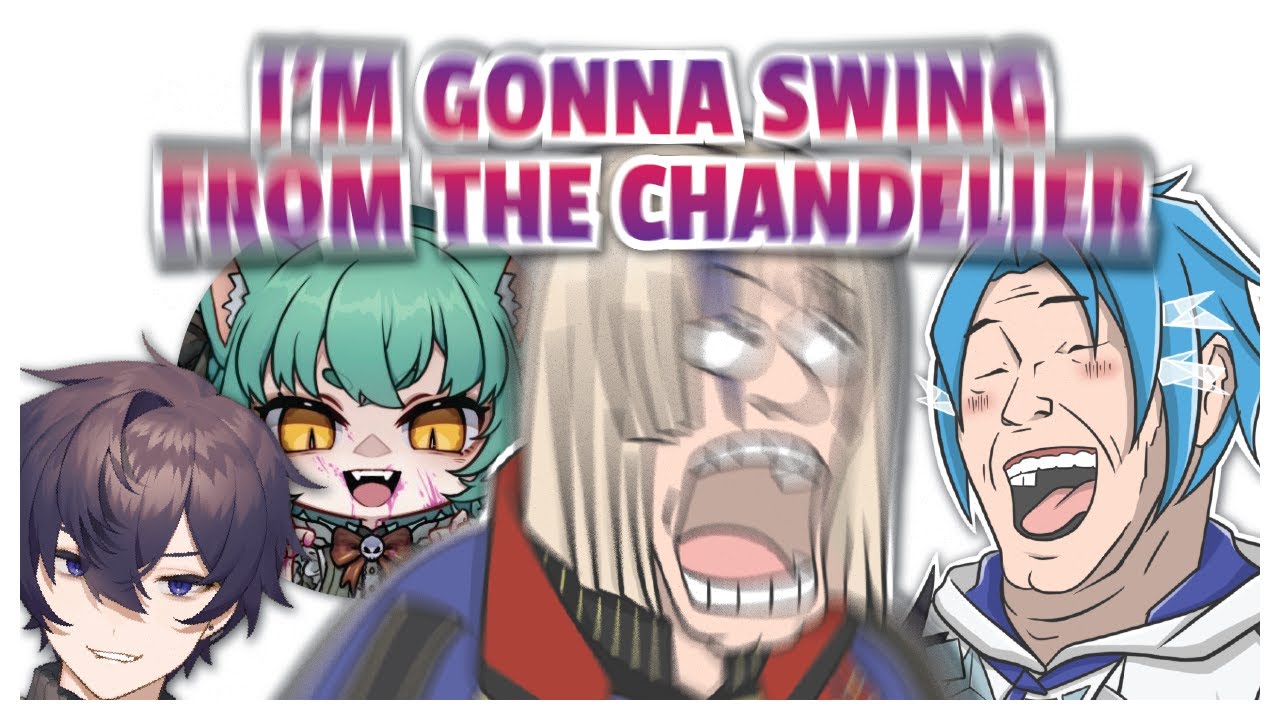 【WARNING: Prepare Your Ears】𝐌𝐀𝐆𝐍𝐈 And 𝐆𝐢𝐫𝐥_𝐃𝐦_ Sing Chandelier In Toad Version【Holostars EN】