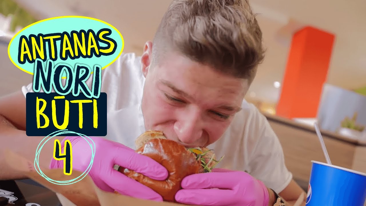 ANTANAS J NORI BŪTI BURGERIŲ &Scaron;EFU || Laisvės TV X