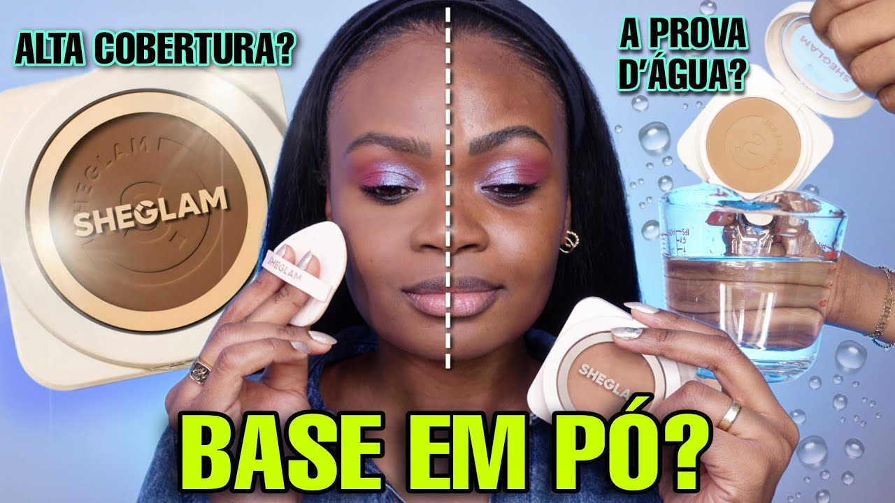 REVOLUCIONÁRIA?! Resenha COMPLETA da Base em Pó SKIN-FOCUS da SHEGLAM!