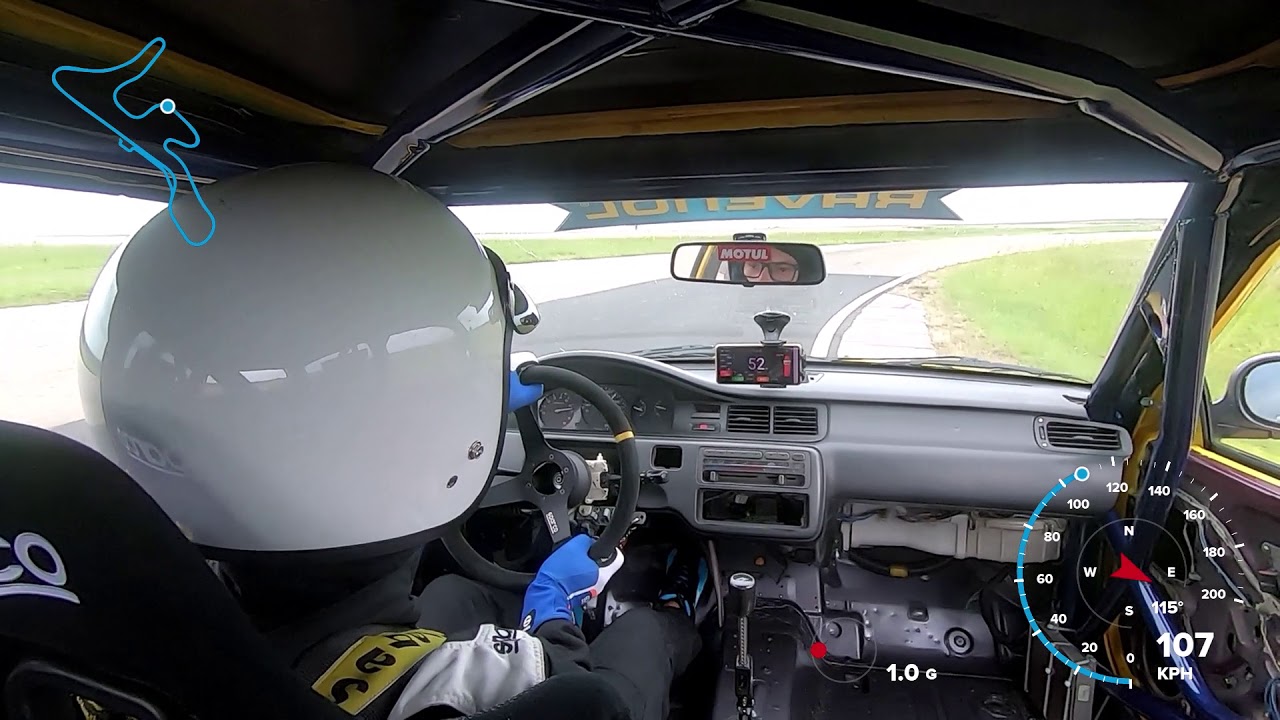 Rotac Race 1 Time Attack Motor Park Honda CIvic EG B16A Best Lap