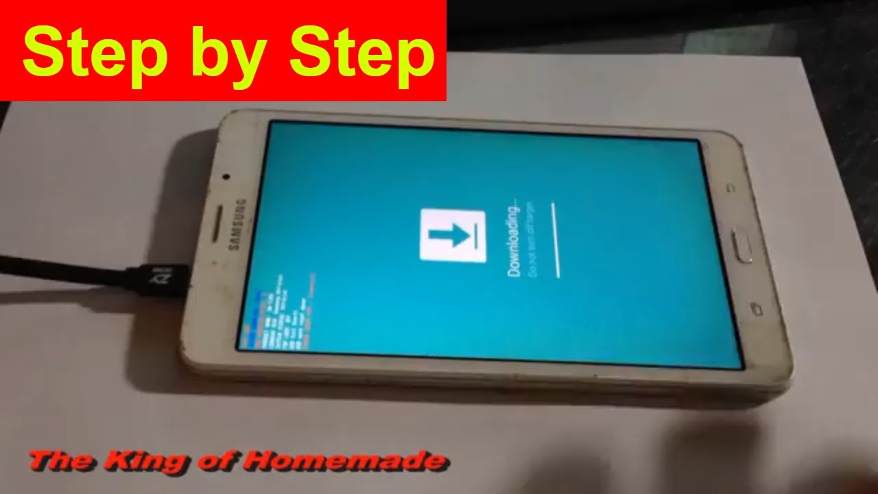 How To  Install TWRP ROOT Galaxy Tab A6 SM T285