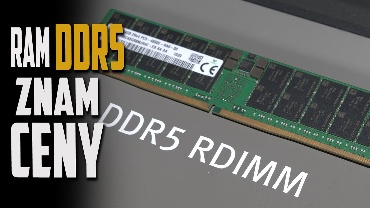 Pamięci RAM DDR5 wiem jakie będą ceny - #TechNIUS 235