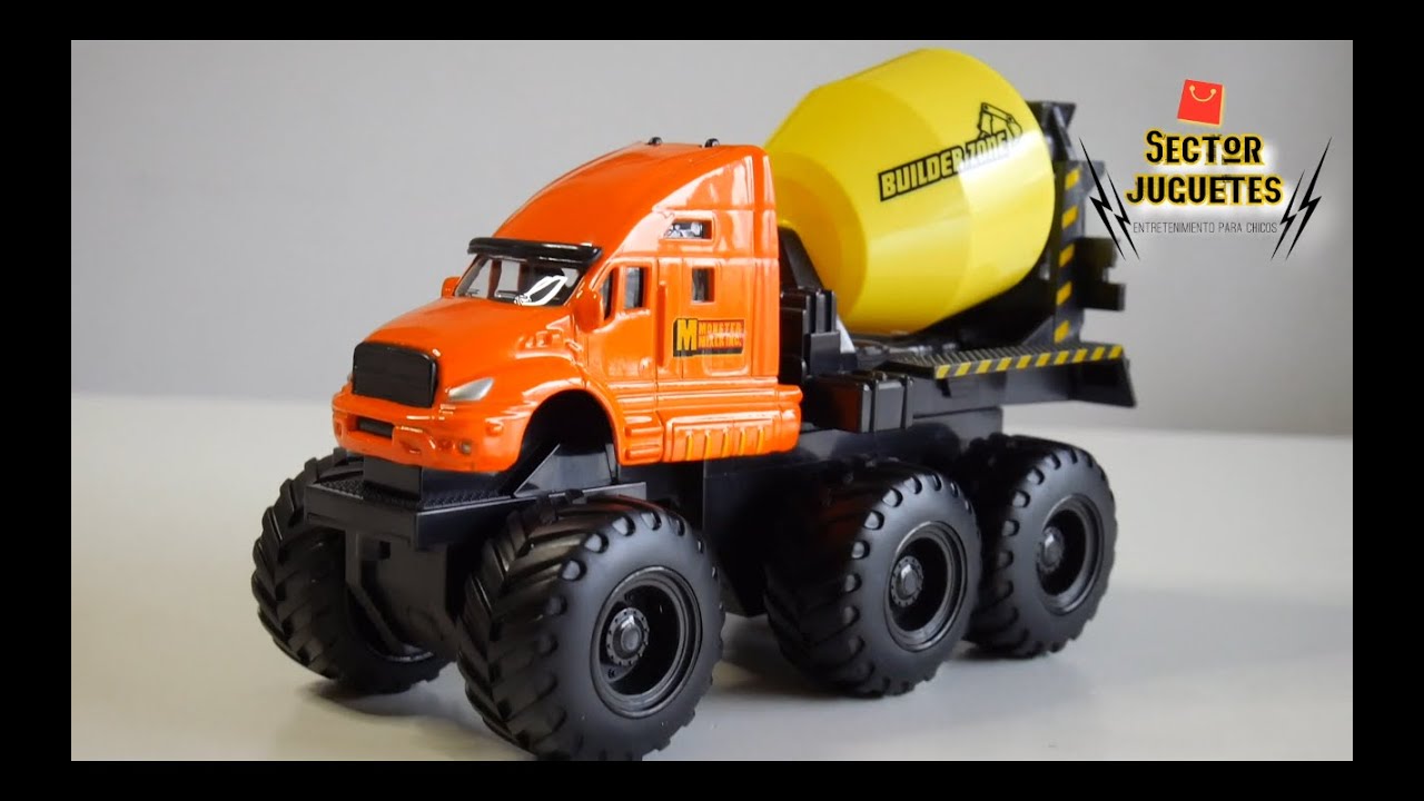 Monster Truck Mezclador Builder Zone - Unboxing Review - Sector Juguetes