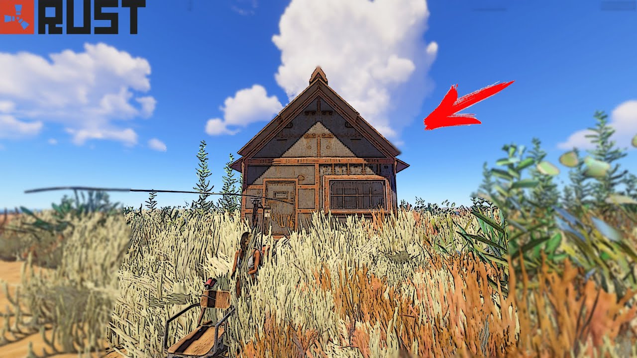 ✦Rust Рейд  жасап жатқан уйдін иесі келіп қалды✦